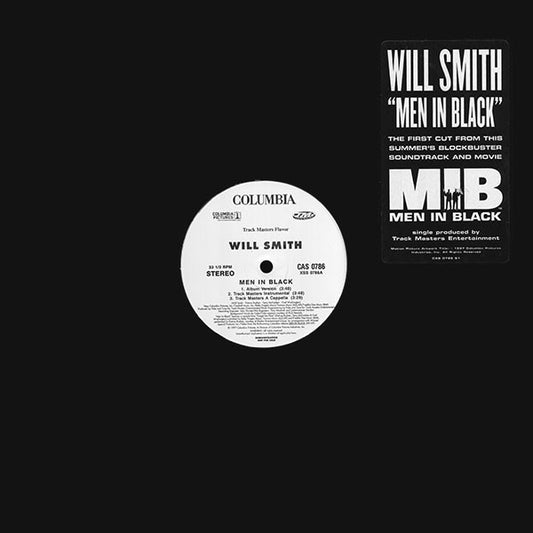 Will Smith : Men In Black (12", Promo)