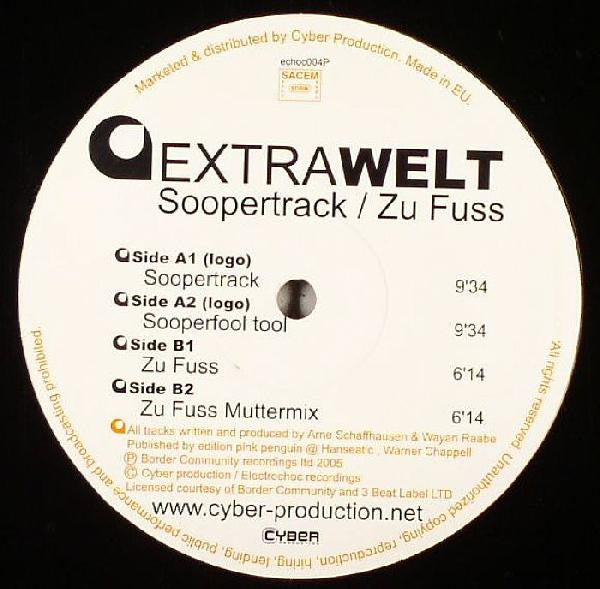Extrawelt : Soopertrack / Zu Fuss (12", Ltd, Promo)
