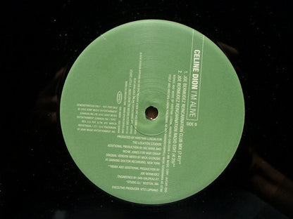 Céline Dion : I'm Alive (12", Promo)