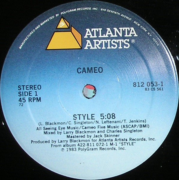 Cameo : Style (12", 72 )