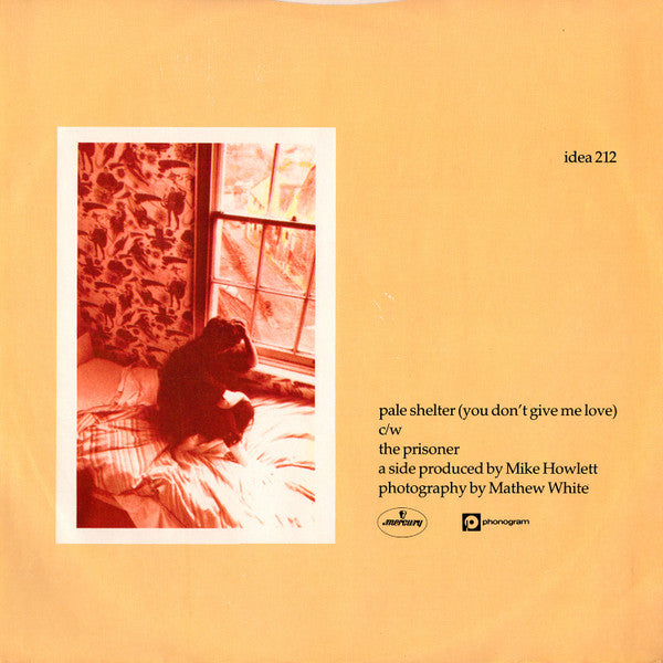 Tears For Fears : Pale Shelter (You Don't Give Me Love) (12", RE)