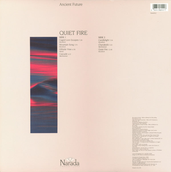 Ancient Future : Quiet Fire (LP, Album)