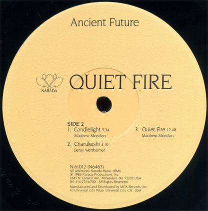 Ancient Future : Quiet Fire (LP, Album)