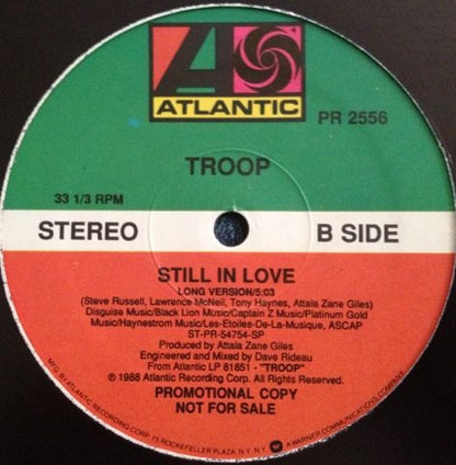 Troop (3) : Still In Love (12", Promo)