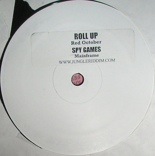 Red October / Mainframe (9) : Roll Up / Spy Games (12", Ltd, Num, W/Lbl)