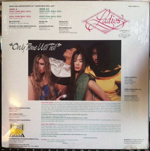 Ladies : Only Time Will Tell (12")