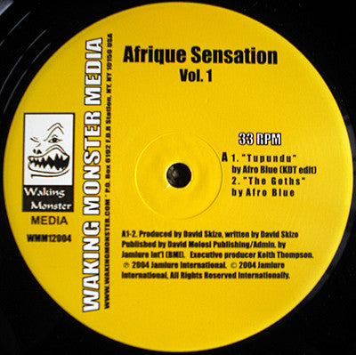 Afro Blue / Mahoota : Afrique Sensation Vol. 1 (12")