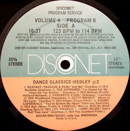 Various : Volume 4 Program 6 (2x12", P/Mixed)