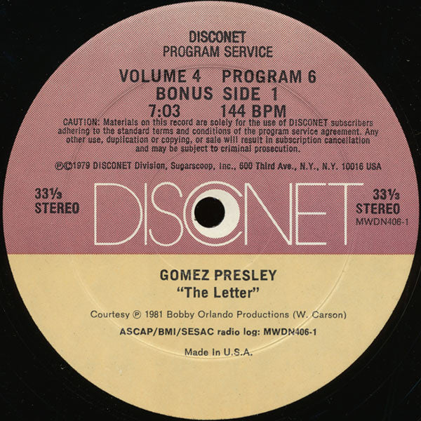 Various : Volume 4 Program 6 (2x12", P/Mixed)
