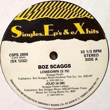 Boz Scaggs / Wild Cherry / Marvin Gaye : Lowdown / Jojo / Play That Funky Music / Sexual Healing (12", Comp)