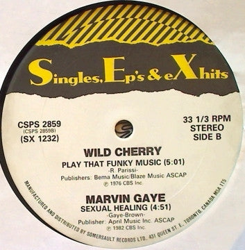 Boz Scaggs / Wild Cherry / Marvin Gaye : Lowdown / Jojo / Play That Funky Music / Sexual Healing (12", Comp)