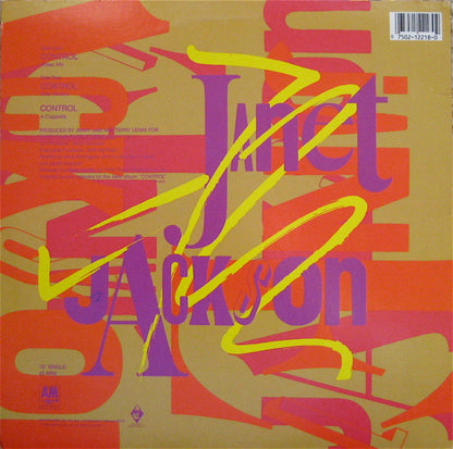 Janet Jackson : Control (Video Mix: Soundtrack To The Video Of Control) (12", Single)