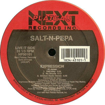 Salt 'N' Pepa : Expression (12")