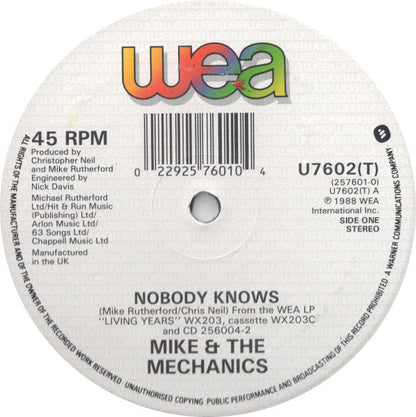 Mike + The Mechanics* : Nobody Knows (12")