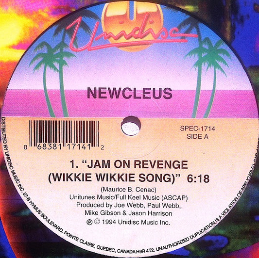 Newcleus : Jam On Revenge (Wikkie Wikkie Song) (12")