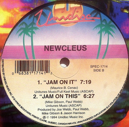 Newcleus : Jam On Revenge (Wikkie Wikkie Song) (12")