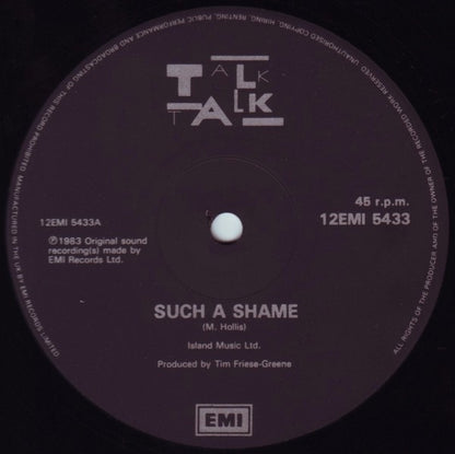 Talk Talk : Such A Shame (12", Single)