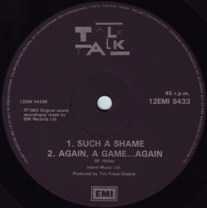 Talk Talk : Such A Shame (12", Single)