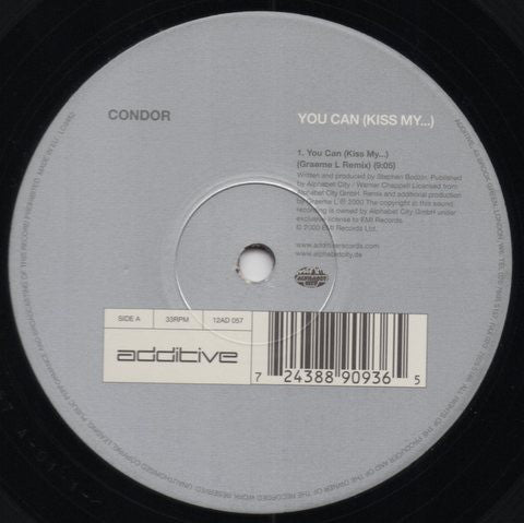 Condor : You Can (Kiss My...) (12")