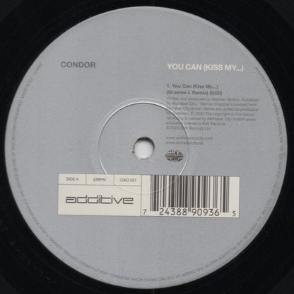Condor : You Can (Kiss My...) (12")