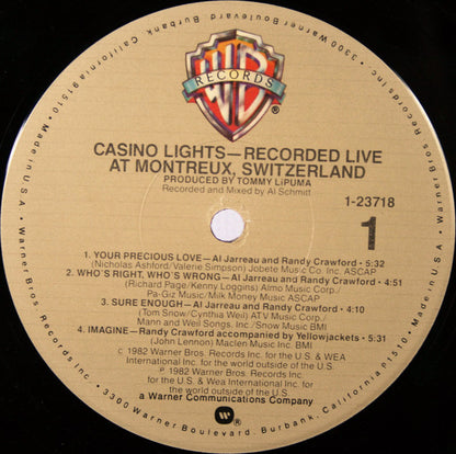Various : Casino Lights (LP, Album, Jac)