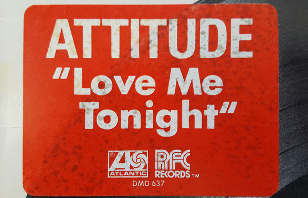 Attitude : Love Me Tonight (12", Promo)