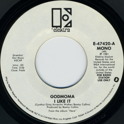 Godmoma : I Like It (7", Mono, Promo)