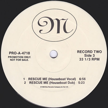 Madonna : Rescue Me (2x12", Promo)