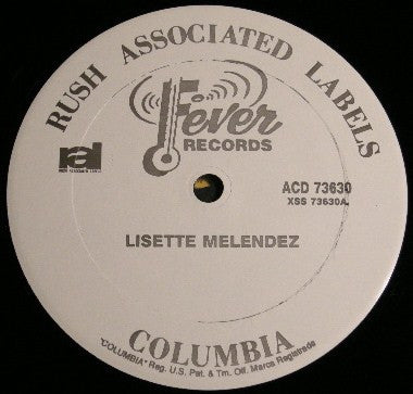 Lisette Melendez : Together Forever (12", Promo)