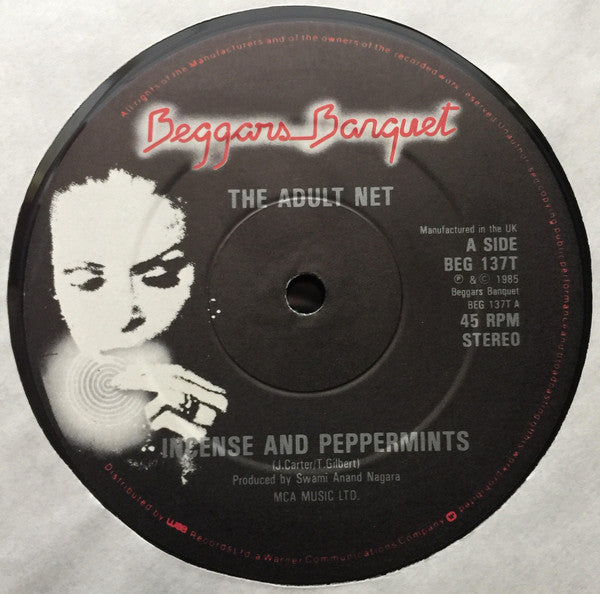 The Adult Net* : Incense And Peppermints (12", Single)