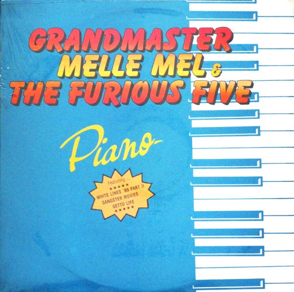 Grandmaster Melle Mel & The Furious Five : Piano (LP, Album)