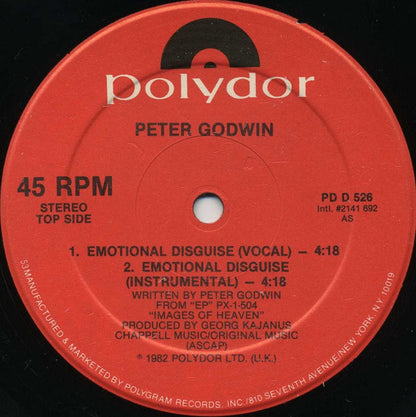 Peter Godwin : Emotional Disguise (12")