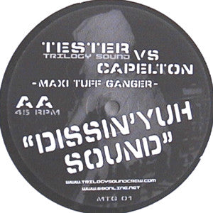 Tester Vs Capleton : Maxi Tuff Ganger (12")