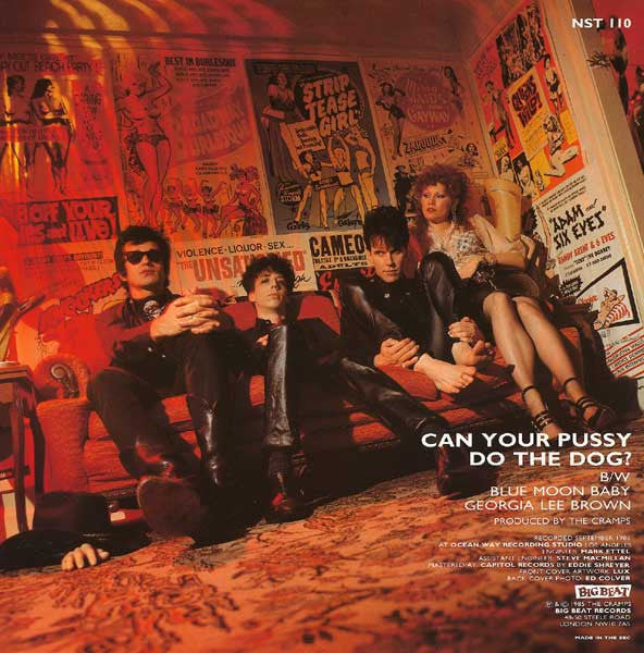 The Cramps : Can Your Pussy Do The Dog? (12", Single)