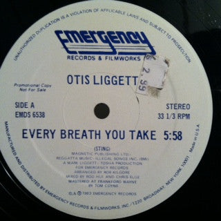 Otis Liggett : Every Breath You Take (12", Promo)