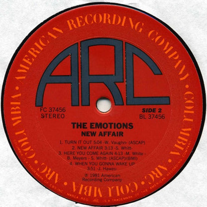 The Emotions : New Affair (LP, Album, San)