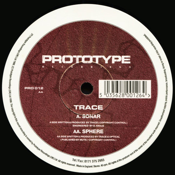 Trace* : Sonar / Sphere (12")
