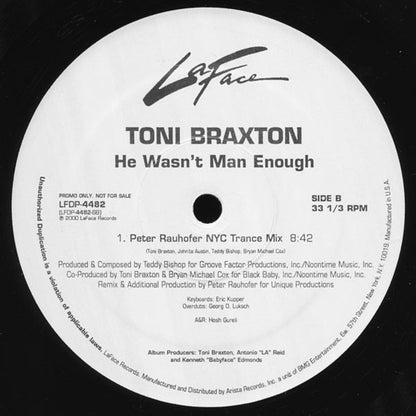 Toni Braxton : Spanish Guitar / He Wasn't Man Enough (2x12", Promo)