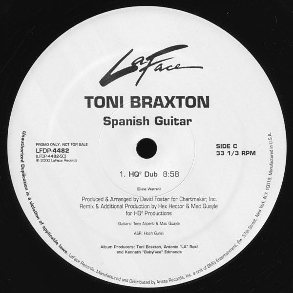 Toni Braxton : Spanish Guitar / He Wasn't Man Enough (2x12", Promo)