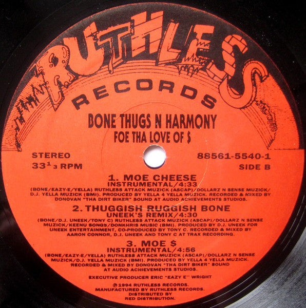 Bone Thugs-N-Harmony : Foe Tha Love Of $ (12")