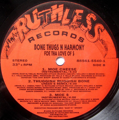 Bone Thugs-N-Harmony : Foe Tha Love Of $ (12")