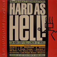 Various : Hard As Hell Volume 1 (LP, Comp, Promo)