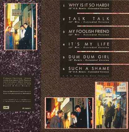 Talk Talk : It's My Mix (12", EP, Comp)