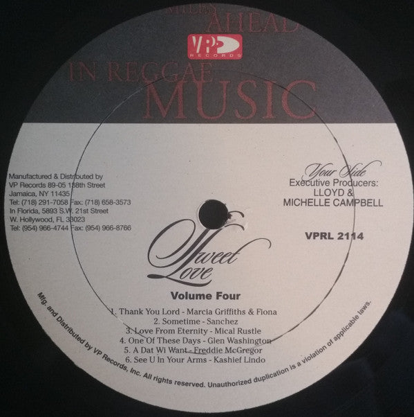 Various : Sweet Love Volume Four (LP, Comp)