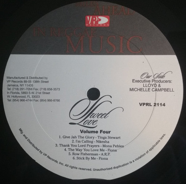 Various : Sweet Love Volume Four (LP, Comp)