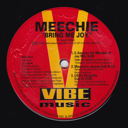 Meechie : Bring Me Joy (2x12")