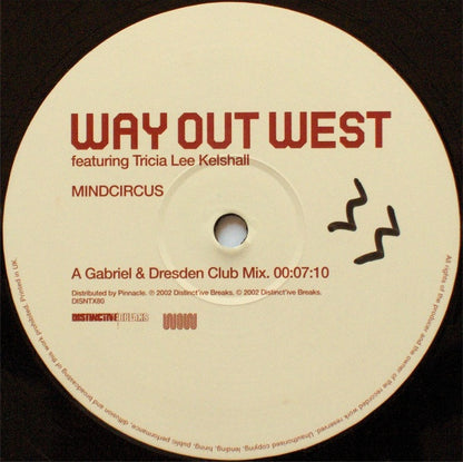 Way Out West Featuring Tricia Lee Kelshall : Mindcircus (12 Inch No.2) (12")