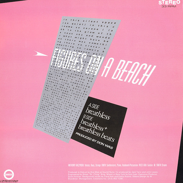 Figures On A Beach : Breathless (12")