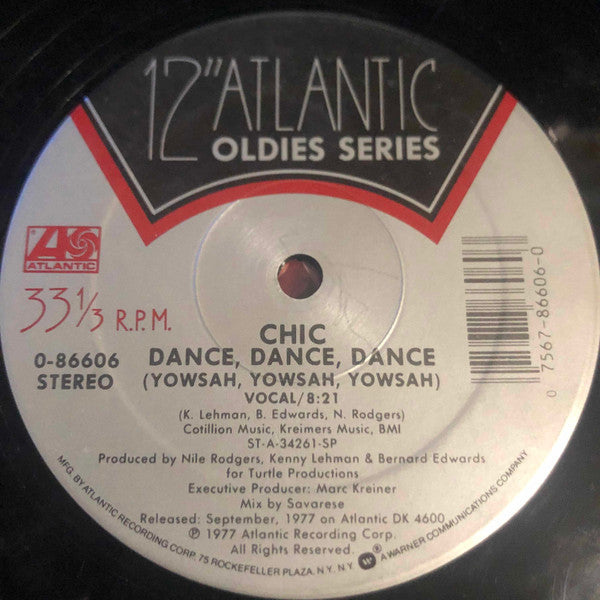 Chic / Debbie Gibson : Dance, Dance, Dance (Yowsah, Yowsah, Yowsah) / Only In My Dreams (12")