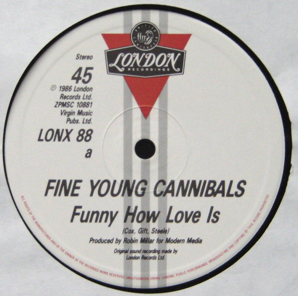 FYC* : Funny How Love Is (12")